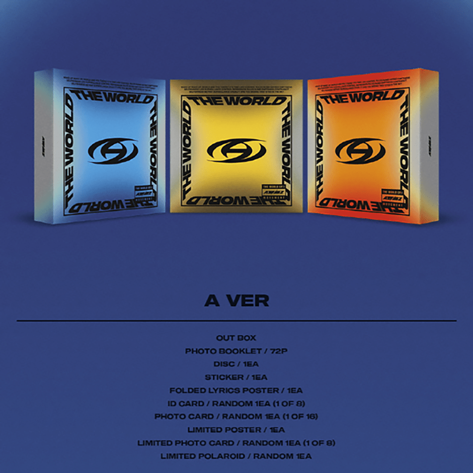 ATEEZ サン 封入 コンプ THE WORLD MOVEMENT ATEEZ - THE WORLD EP.1 : MOVEMENT (KOREA VER.) – SubK Shop