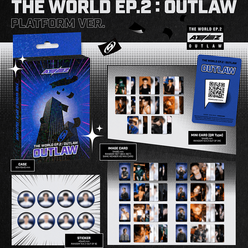 ATEEZ] THE WORLD EP.2 [OUTLAW] (PLATFORM) – Coréelle
