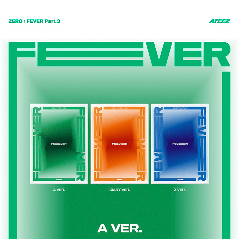 Ateez ZERO : FEVER Part.3 purchases Set