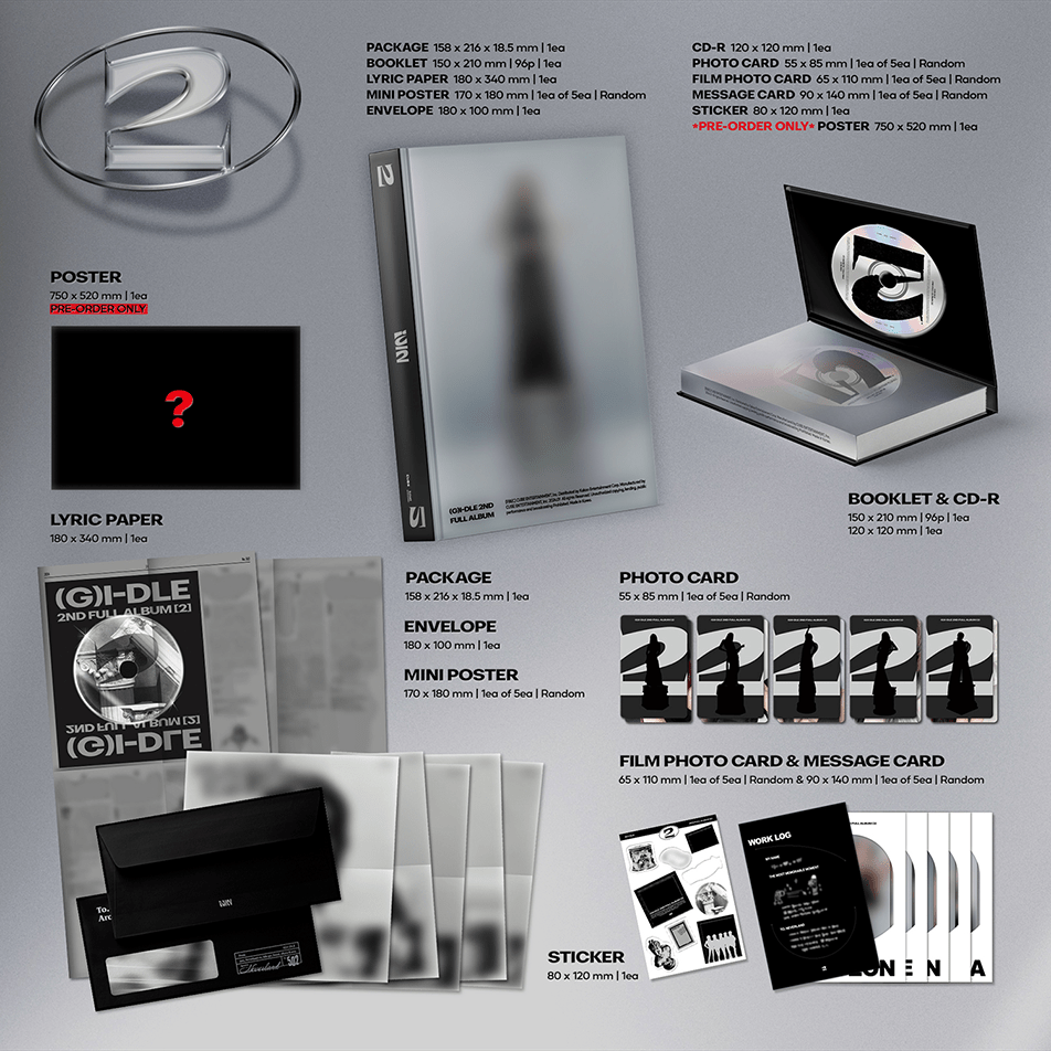 (G)I-DLE 2nd アルバム「I MADE」 付属品完備 G)I-DLE 2nd アルバム「I MADE」 付属品完備 G)I-DLE 2nd Album