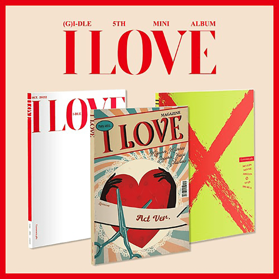 (Ｇ)I-DLE I LOVE アルバム 新品未開封 2 G)I-DLE] I LOVE – Coréelle