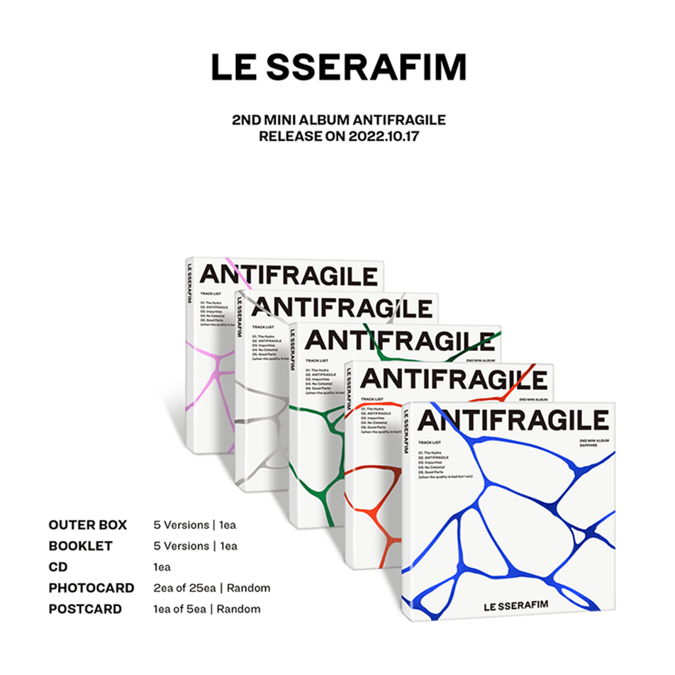Le Sserafim] ANTIFRAGILE (COMPACT) – Coréelle