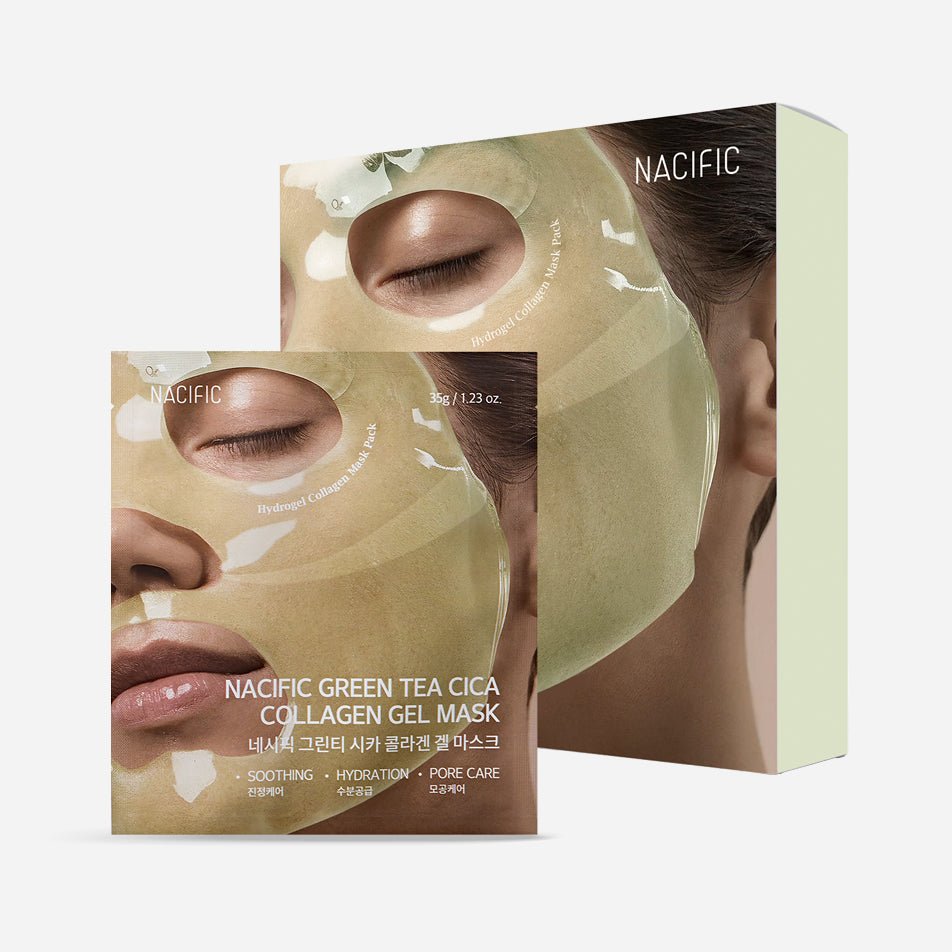 NACIFIC Green Tea Cica Collagen Gel Mask 1ea – Coréelle