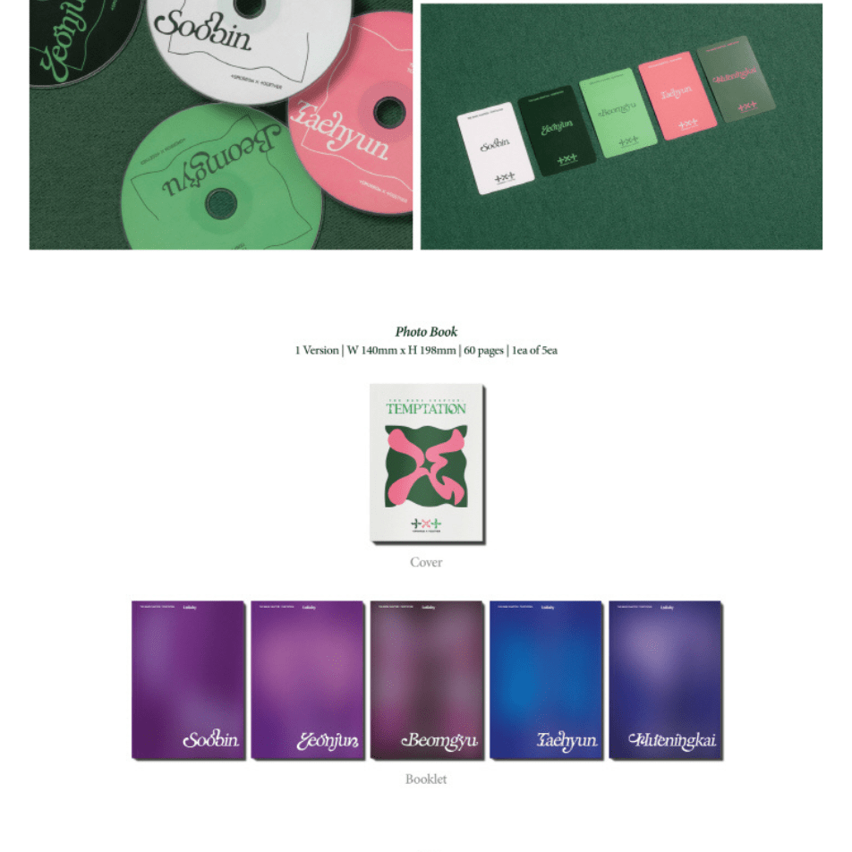 TXT] TOMORROW X TOGETHER 5th Mini Album [이름의 장: TEMPTATION