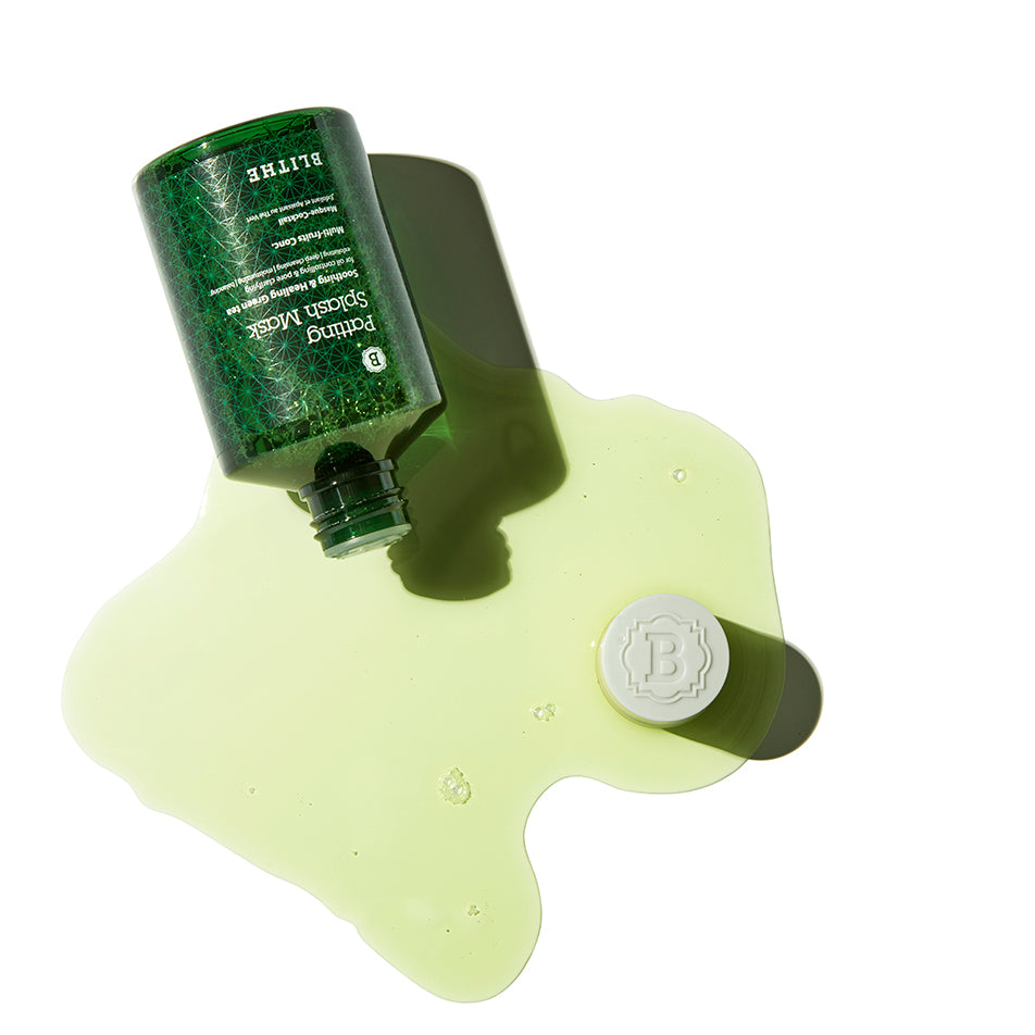Splash Mask Face Exfoliator Soothing & Healing Green Tea – Coréelle
