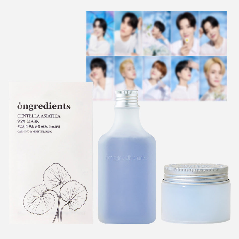 Ongredients Slow Aging Set [Treasure Dreaming Blue Photo Cards included]