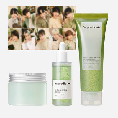 Ongredients Heartleaf Line Set [Treasure Green Days Photo Cards included]