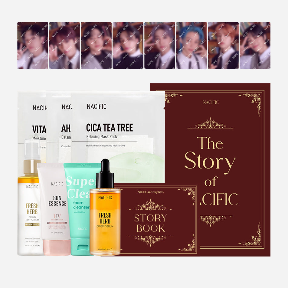 Nacific Story Box Set [OT8 Stray Kids Photo Cards and Story Book Included]