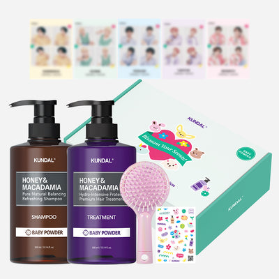 [TXT Framed Photo included] Shampoo + Treatment 300ml Limited Edition - BABY POWDER