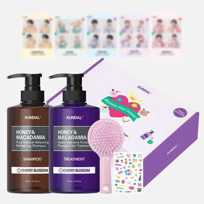 [TXT Framed Photo included] Shampoo + Treatment 300ml Limited Edition - CHERRY BLOSSOM
