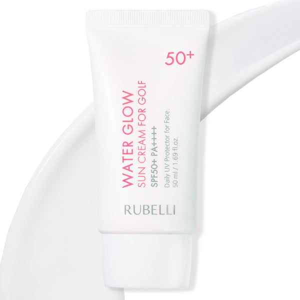Rubelli Water Glow Sun Cream for Golf SPF 50+, PA++++ 50ml