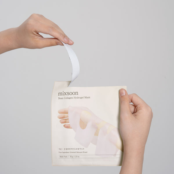 mixsoon Bean Collagen Hydrogel Mask 3EA