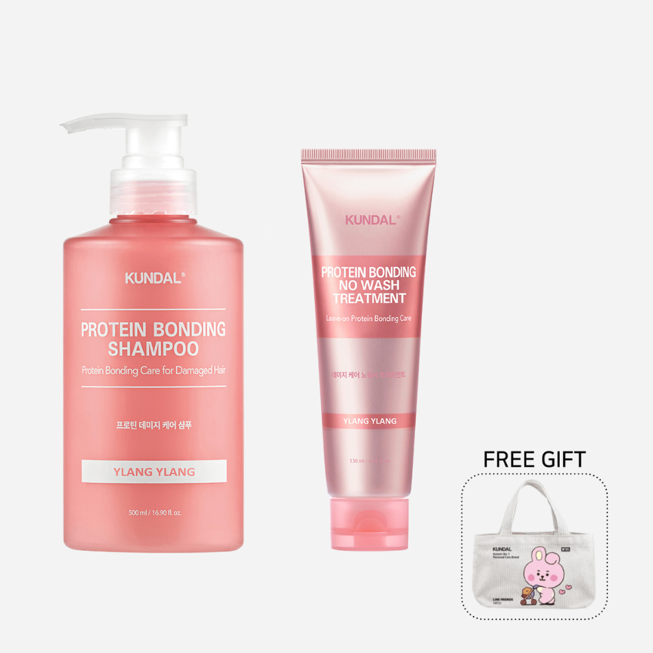 KUNDAL PROTEIN BONDING NO WASH TREATMENT 130ML + KUNDAL PROTEIN
