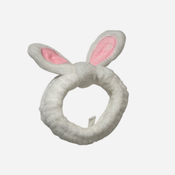 Spa Facial Bunny Headband 1ea - Pink