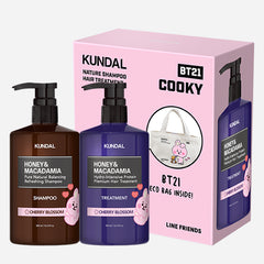 BT21 COOKY Bag incl] CHERRY BLOSSOM Shampoo + Treatment 300ml
