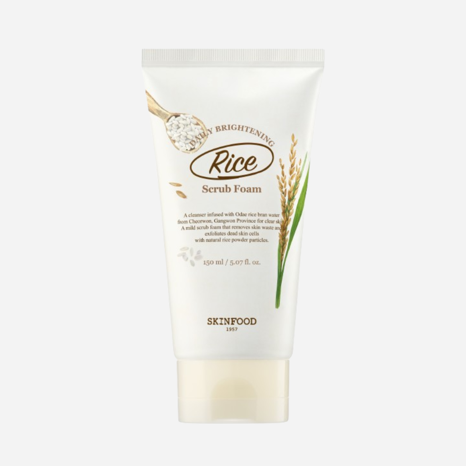 Rice Daily Brightening Scrub Foam 150ml