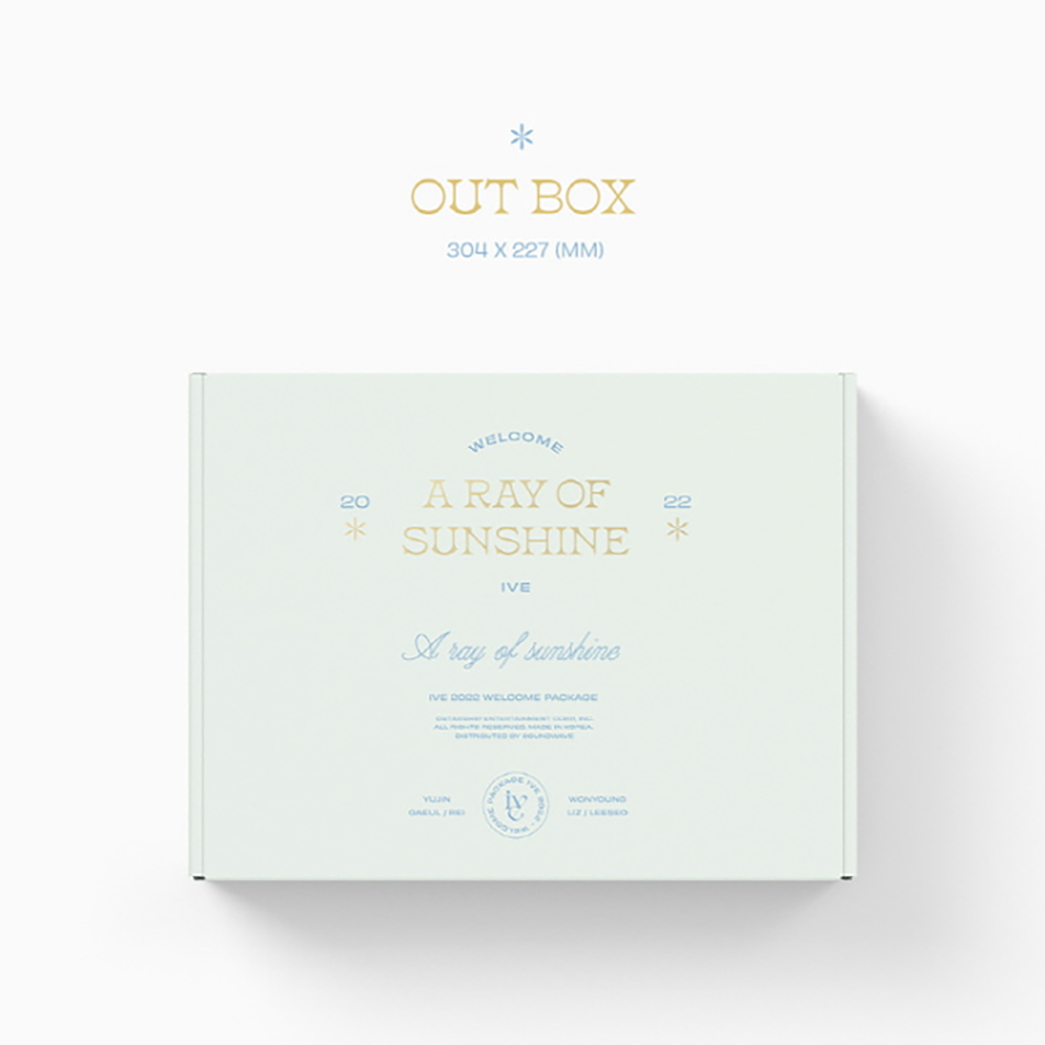 K-POP・アジア IVE A RAY OF SUNSHINE WELCOME PACKAGE IVE] 2022 WELCOME PACKAGE A RAY OF SUNSHINE – Coréelle