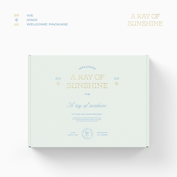 [IVE] 2022 WELCOME PACKAGE A RAY OF SUNSHINE