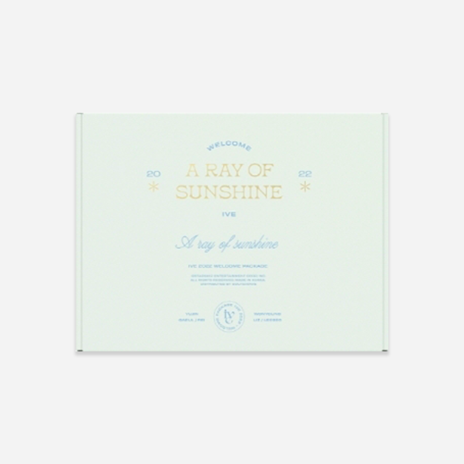 K-POP・アジア IVE A RAY OF SUNSHINE WELCOME PACKAGE IVE] 2022 WELCOME PACKAGE A RAY OF SUNSHINE – Coréelle