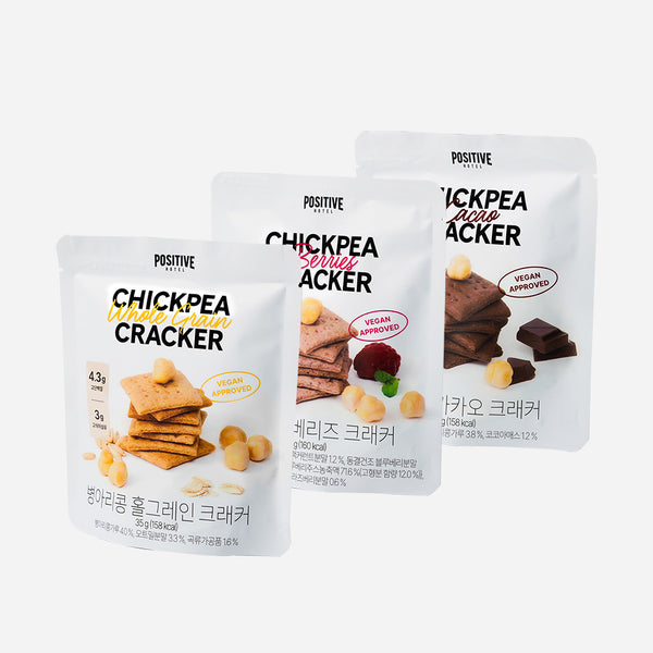 Positive Hotel Chickpea Whole Grain Cracker 35g