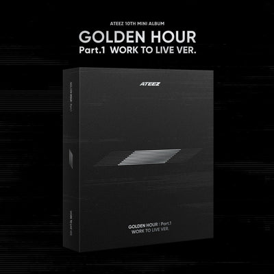 CoréelleATEEZ[ATEEZ] 10TH MINI ALBUM [GOLDEN HOUR  Part.1  'WORK TO LIVE VER']Album