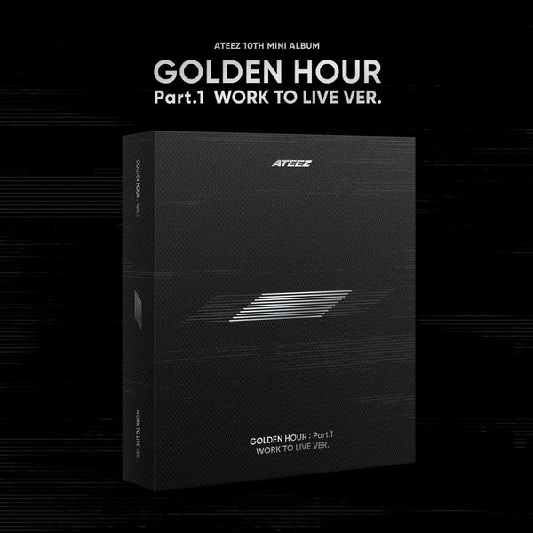 ateez 応募券　golden hour ATEEZ Golden Hour: Part 1 – Work to Live Ver Apple Music POB