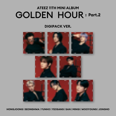 CoréelleATEEZ[ATEEZ] 11th EP [GOLDEN HOUR : Part.2] (1CD) (Digipak VER.)Album