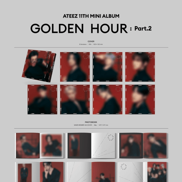 CoréelleATEEZ[ATEEZ] 11th EP [GOLDEN HOUR : Part.2] (1CD) (Digipak VER.)Album