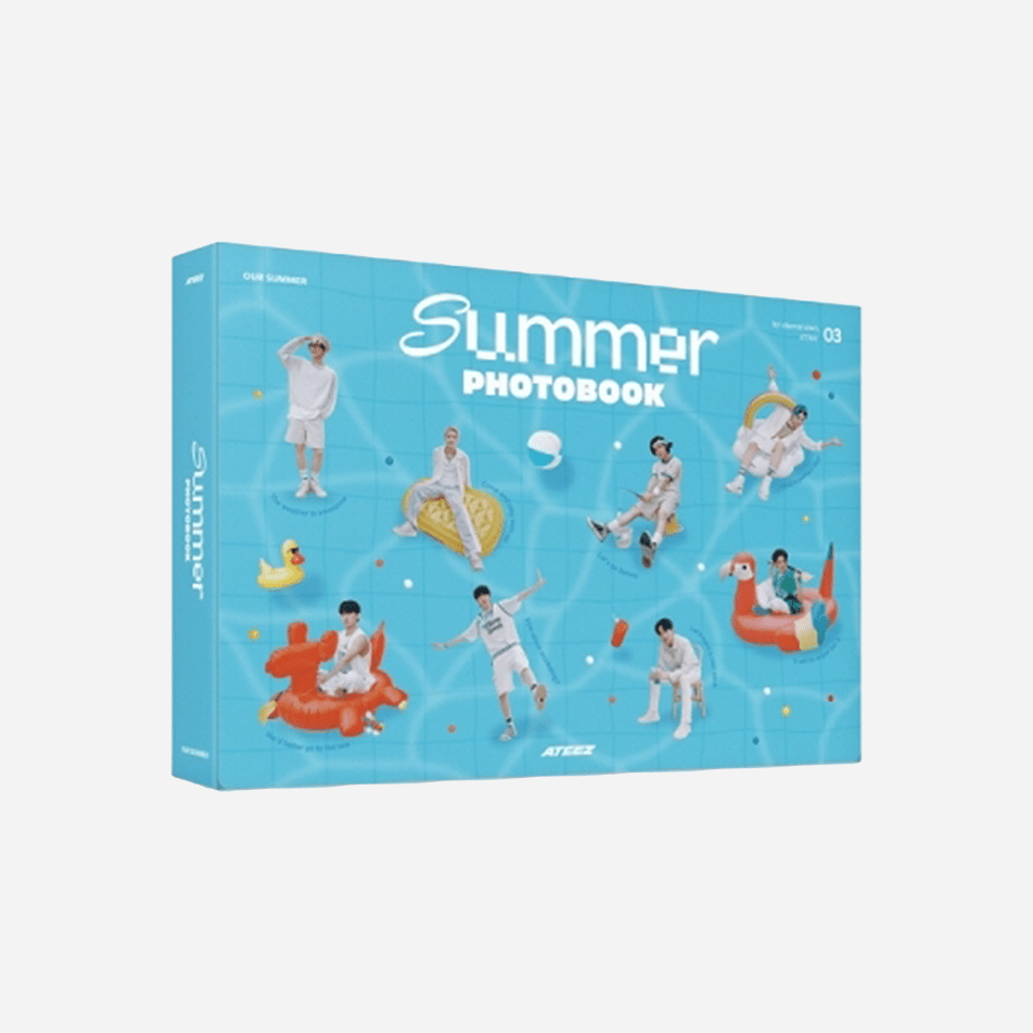 ATEEZ summer photobook KQ特典 ホンジュン ATEEZ 2024 SUMMER PHOTOBOOK - KQ Shop Pre-Order Benefit