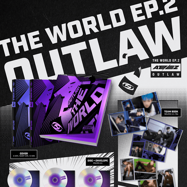 CoréelleAteez[ATEEZ] THE WORLD EP.2 [OUTLAW]Album