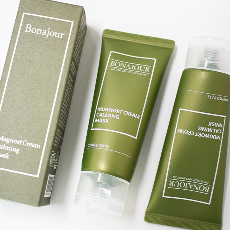 Mugwort Pure Toner / Mクリーム/ Calming mask Mugwort Cream Calming Mask 55g – Coréelle