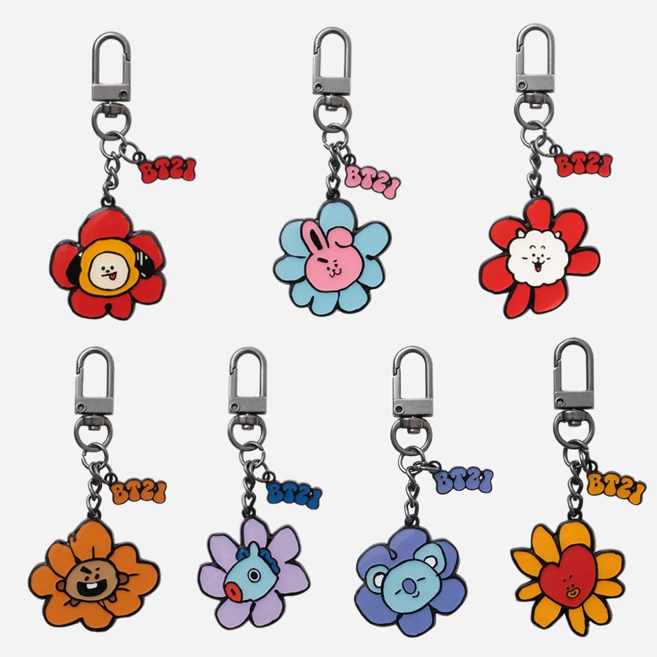 CoréelleBT21BT21 Flower Keychain 1eaETC