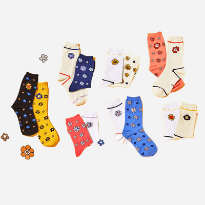 CoréelleBT21BT21 Flower Socks 2 pairs 1 setETC