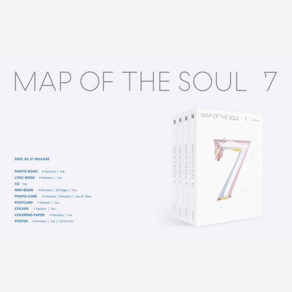 CoréelleBTS[BTS] MAP OF THE SOUL:7Album