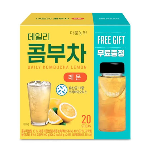 CoréelleDanongwonDaily Kombucha Lemon 100g (5g*20 sticks)Health Supplement