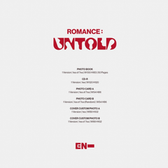 ENHYPEN] ROMANCE : UNTOLD (ENGENE ver.) – Coréelle