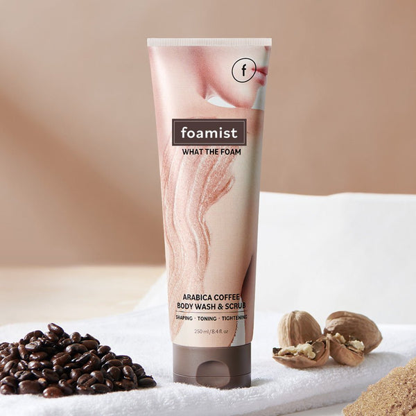 CoréelleFOAMISTArabica Coffee Body Wash & Scrub 250mlBody Scrub