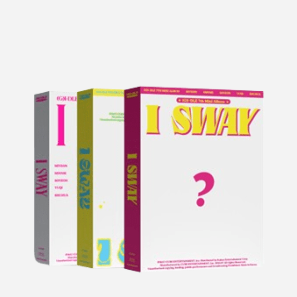 Coréelle(G)I - dle[(G)I - DLE] 7th Mini Album [I SWAY] (Wind Ver. / Wave Ver. / Beat Ver.)Album