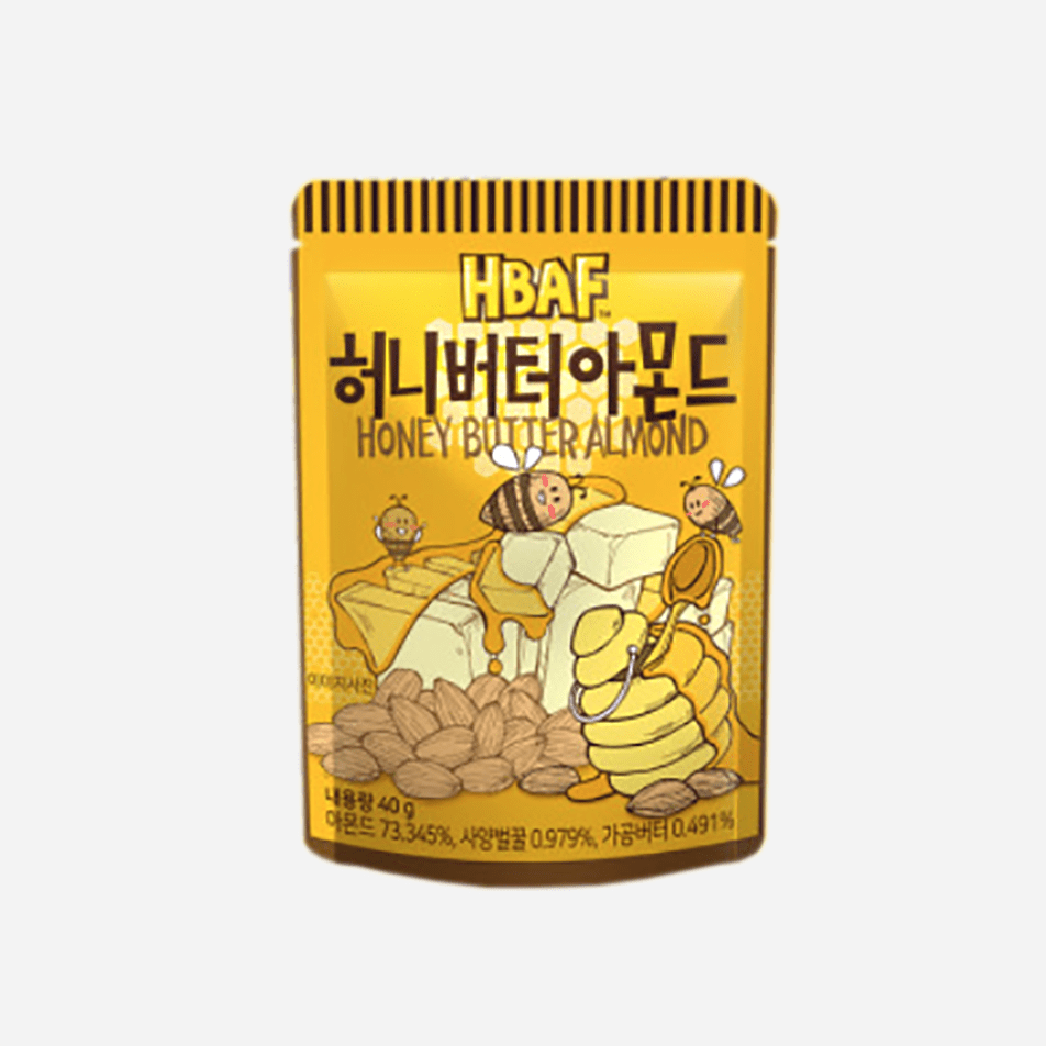 CoréelleKorean SnacksHBAF Korean Style Almonds - Honey Butter 40gETC