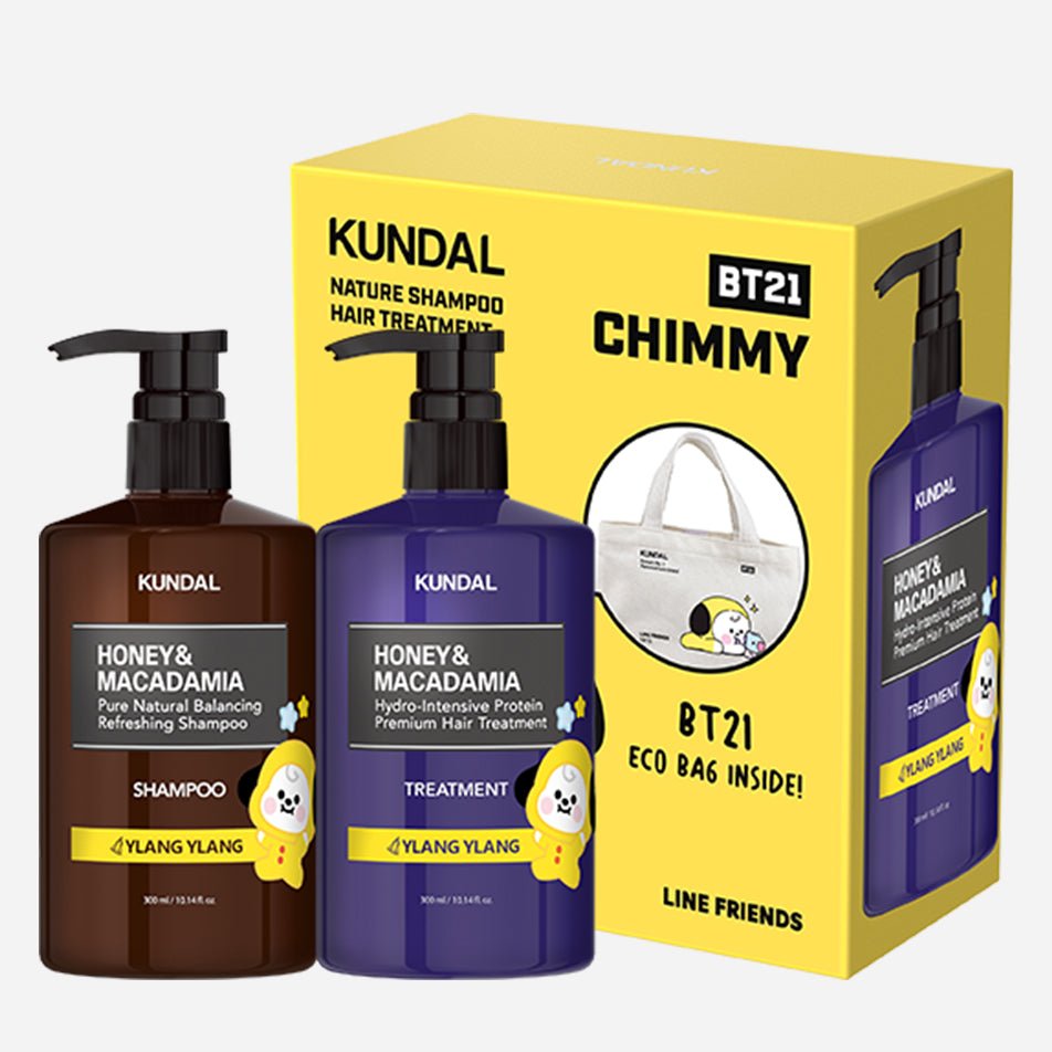 CoréelleKUNDAL[BT21 CHIMMY Bag incl] YLLANG YLANGKUNDAL Shampoo + Treatment 300mlHair Essence