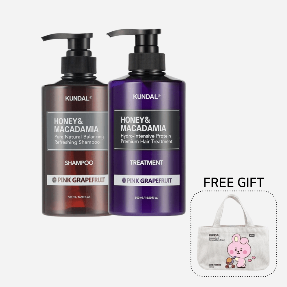 CoréelleKUNDALHONEY & MACADAMIA NATURE SHAMPOO & TREATMENT SET - PINK GRAPEFRUITShampoo