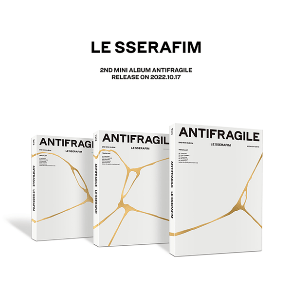 CoréelleLe Sserafim[Le Sserafim] ANTIFRAGILEAlbum