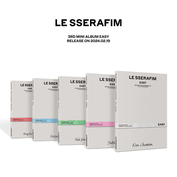 CoréelleLe Sserafim[Le Sserafim] EASY (COMPACT ver.)Album