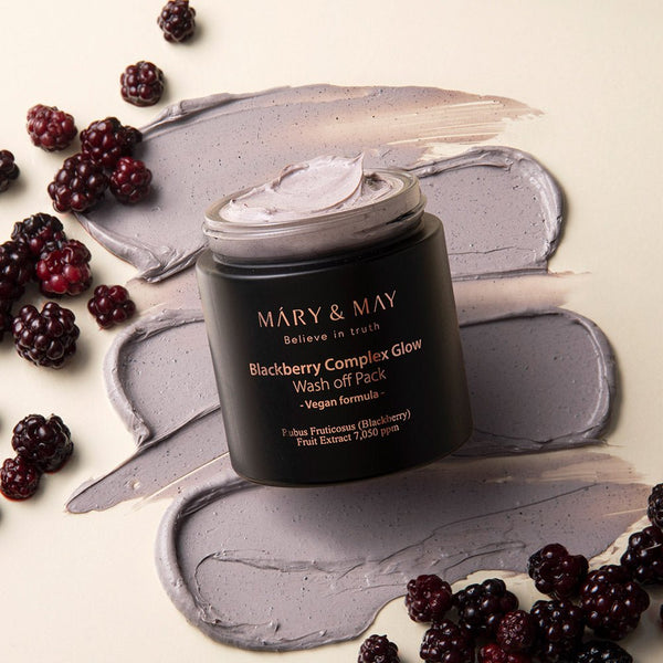 CoréelleMary&MayBlackberry Complex Glow Washoff Pack 125gMask