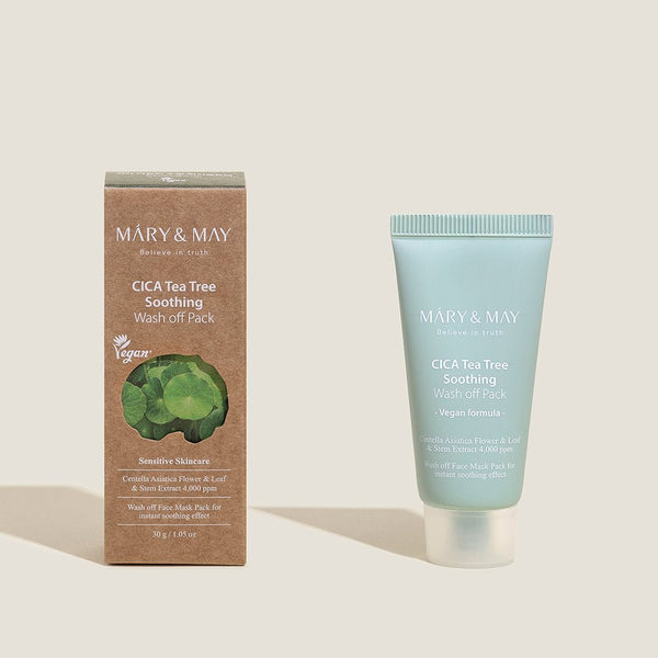 CoréelleMary&MayCICA TeaTree Soothing Wash off Pack 30gMask