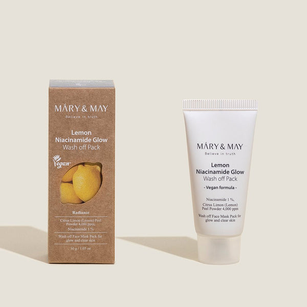 CoréelleMary&MayLemon Niacinamide Glow Wash off Pack 30gMask