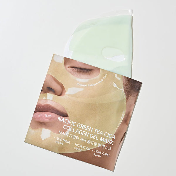 CoréelleNACIFICNACIFIC Green Tea Cica Collagen Gel Mask 1eaMask