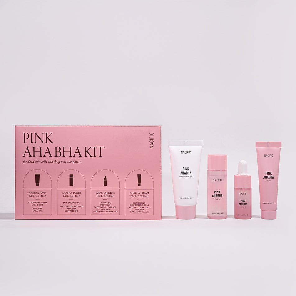 Nacific Pink AHA BHA Kit – Coréelle
