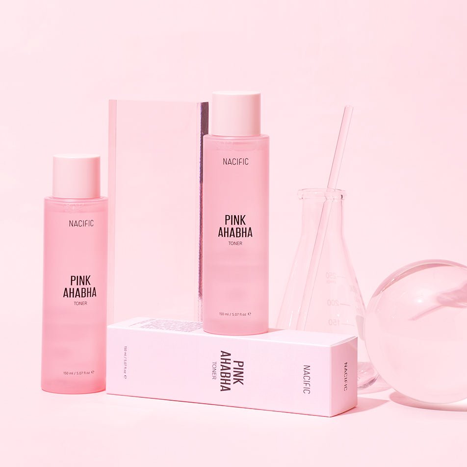 Nacific Pink AHA BHA Toner 150ml – Coréelle