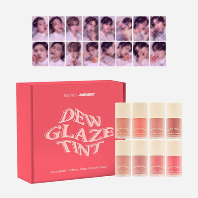 CoréelleNACIFICNACIFIC x ATEEZ Dew Glaze Tint Set (8 Colors) with OT8 Photocard 2 SETLip Tint